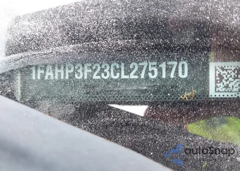 2012 Ford Focus Se из США, поврежденный, VIN 1FAHP3F23CL275170